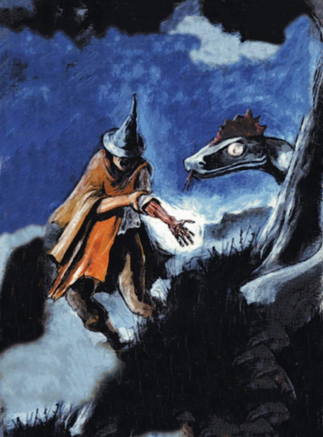 Ilustración de la baraja basilisco